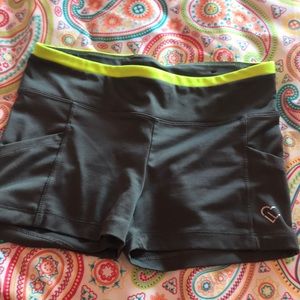 Live Love Dream Juniors Athletic Spandex Shorts